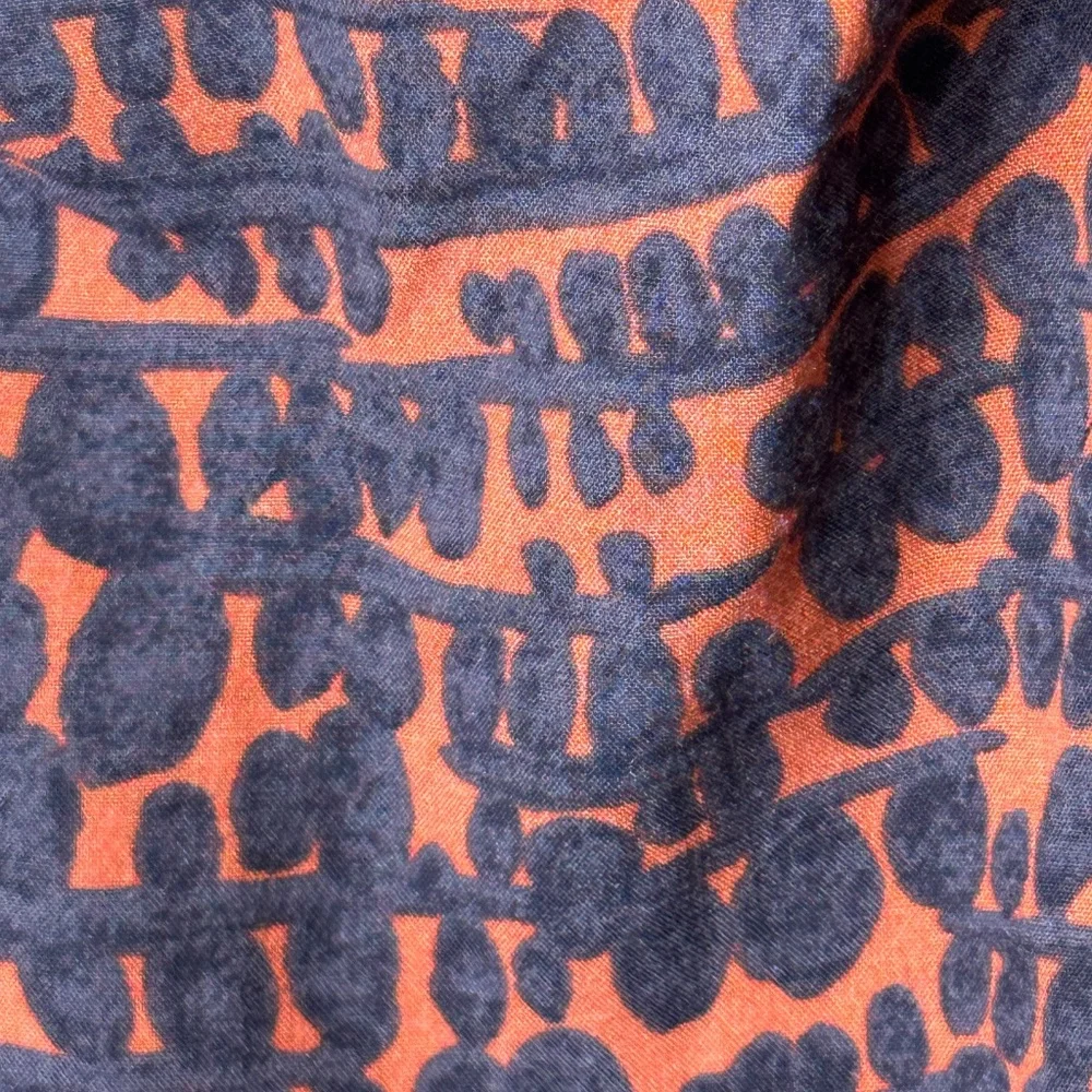 HEI HEI | Anthro Orange Mot Kiri Kiri AOP Retro Pullon Jogger Pant Trousers - Picture 11 of 12